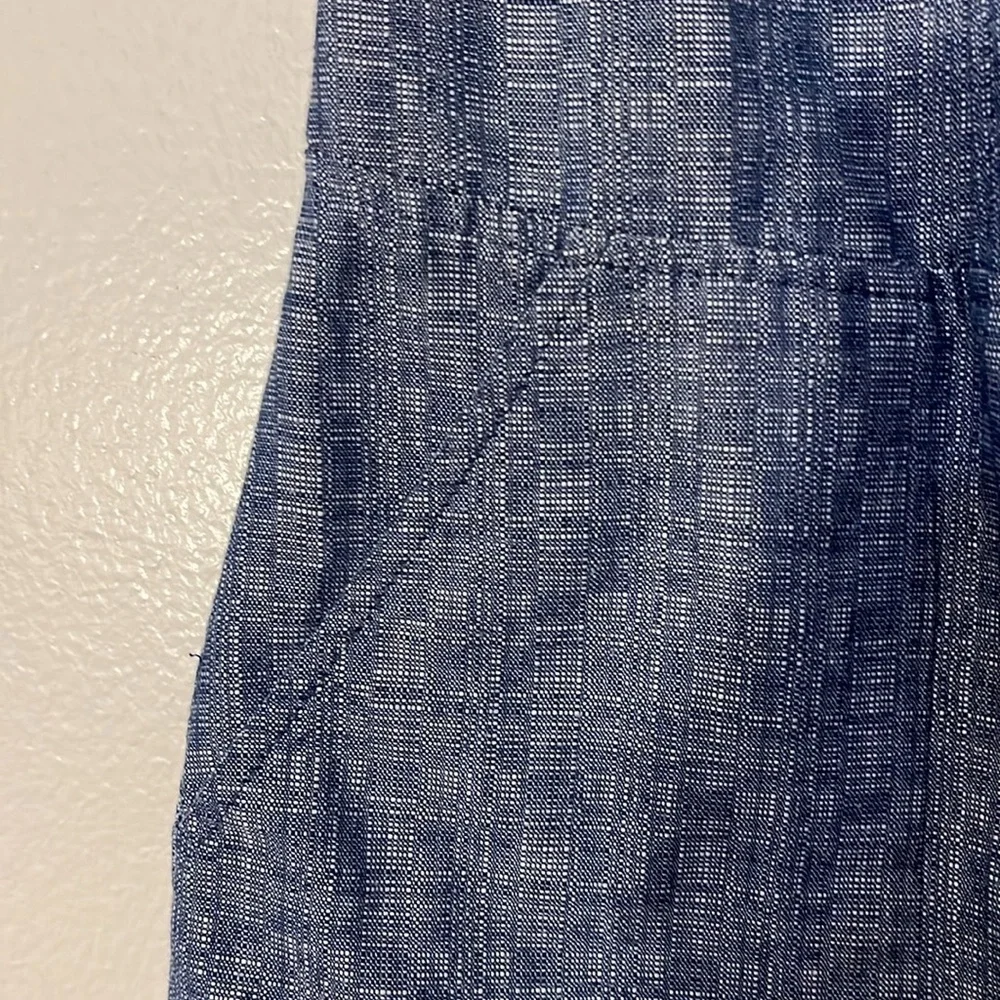 Derek Lam Crosby | DesigNation chambray cotton blend mini dress Women’s size 2 - Picture 5 of 10